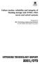 2001/073 OFFSHORE TECHNOLOGY REPORT. Failure modes, reliability and integrity of floating storage unit (FPSO, FSU) turret and swivel systems HSE