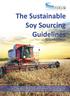 The Sustainable Soy Sourcing Guidelines Second Edition