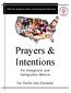 Prayers & Intentions