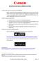 Canon. Direct Print and Scan to Mobile v2.4 FAQs