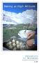 Baking at High Altitude