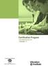 REVISION 5 January 13, 2015. Certification Program FOR VIBRATION ANALYST CATEGORIES I IV