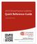 Quick Reference Guide