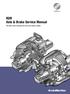 ROR Axle & Brake Service Manual. TM Series Axles including Disc and Drum Brake variants