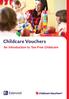 Childcare Vouchers. An Introduction to Tax-Free Childcare