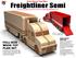 Freightliner Semi FULL-SIZE WOOD TOY PLAN SET. Free Wood Toy Plan. For more toy plans and how to s Visit Us at www.toymakingplans.com.