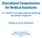 Educational Competencies for Medical Assistants