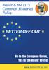 Brexit & the EU s Common Fisheries Policy