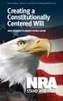 Creating a Constitutionally Centered Will