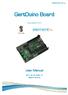 GertDuino Board. User Manual. Exclusively From. By: G.J. van Loo, Version 1.3 Dated: 6 th Nov 2013. 1 P age
