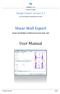 Shear Wall Expert. User Manual