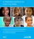 A Post-2015 World Fit for Children. A review of the Open Working Group Report on Sustainable Development Goals from a Child Rights Perspective
