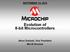 Evolution of 8-bit Microcontrollers