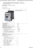 3RT1015-1BB41 CONTACTOR, AC-3 3 KW/400 V,