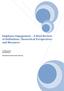 Employee Engagement A Brief Review of Definitions, Theoretical Perspectives and Measures