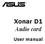 Xonar D1. Audio card. User manual