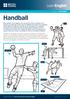 Handball ENGLISH FOR THE GAMES