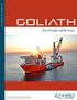 GOLIATH DPIII OFFSHORE SUPPORT VESSEL. Vessel Specification - December 2011