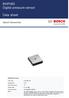 BMP085 Digital pressure sensor. Data sheet. BMP085 Data sheet. Bosch Sensortec. Order code 0 273 300 144. Package type. Data sheet revision 1.