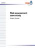 Risk assessment case study