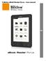 TrekStor ebook Reader Pyrus User manual