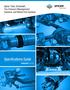 Spicer Axle, Driveshaft, Tire-Pressure Management Systems, and Wheel-End Systems. Specifications Guide. 2016/2017 Revised