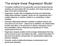 The simple linear Regression Model