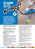Kerapoxy. CLASSIFICATION ACCORDING TO EN 13888 Kerapoxy CQ is an RG-class reactive (R) grout for tile joints (G).