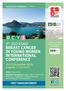 BREAST CANCER IN YOUNG WOMEN INTERNATIONAL CONFERENCE 3RD ESO-ESMO. 10-12 November 2016 Lugano, Switzerland FIRST ANNOUNCEMENT
