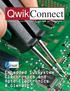 QwikConnect GLENAIR JANUARY 2016 VOLUME 20 NUMBER 1. Embedded Subsystem Electronics and Opto-Electronics @ Glenair