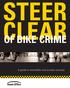 STEER CLEAR OF BIKE CRIME. A guide to motorbike and scooter security