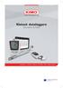 Kistock dataloggers. Standalone & Radio. Temperature / Humidity / Pressure / Air quality / Light / Water pressure. European manufacturer www.kimo.