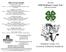 Richland County 4-H Livestock Exhibition Handbook