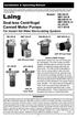 Laing Seal-less Centrifugal Canned Motor Pumps For Instant Hot Water Recirculating Systems
