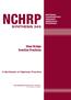 NATIONAL COOPERATIVE HIGHWAY RESEARCH PROGRAM NCHRP SYNTHESIS 345. Steel Bridge Erection Practices. A Synthesis of Highway Practice