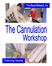 The Cannulation Workshop Training Guide A Resource for Staff Training and Education