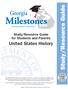Study/Resource Guide for Students and Parents. United States History