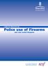Police use of Firearms