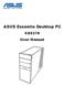 ASUS Essentio Desktop PC. CG5270 User Manual