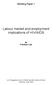 Labour market and employment implications of HIV/AIDS