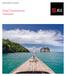 Hotels & Hospitality Group January 2016. Hotel Destinations Thailand