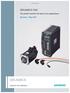Siemens AG 2011 SINAMICS V60. The perfect solution for basic servo applications. Brochure May 2011 SINAMICS. Answers for industry.