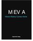 MEVA. Where History Comes Home. Supplemental Catalog