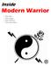 Inside Modern Warrior. The Art The Logo The School The Journey