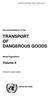 TRANSPORT OF DANGEROUS GOODS