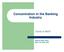 Concentration in the Banking Industry