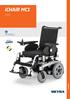 ichair MC1 1.610 E-POWER Authorised client weight 120 kg + 10 kg additional load ISO-CRASH TESTED