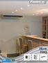 FHQ. Ceiling Suspended Heat Pump or Cooling Only