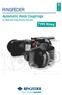 RINGFEDER. Automatic Hook Couplings for Road and Cross Country Vehicles. TYPE RUwg. Prospect