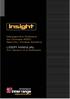 Insight User Manual: Revision 3.4 For Insight software version 3.4.1 May, 2008. Copyright 2006-2008 Inner Range Pty. Ltd. Text and Layout Tim Morris
